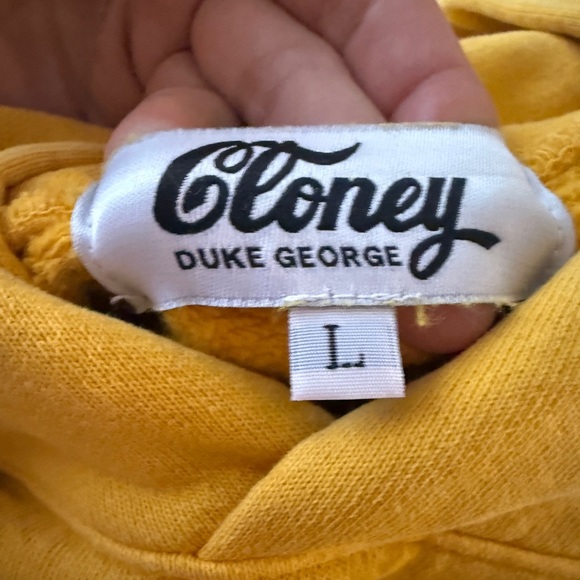 Cloney Limited Edition Yellow Dan Tana's Graphic Sweatshirt - Large - Picture 7 of 8